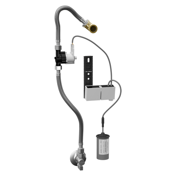 Unité de chasse radar sur rail de montage pour urinoir D-Code, 6 V