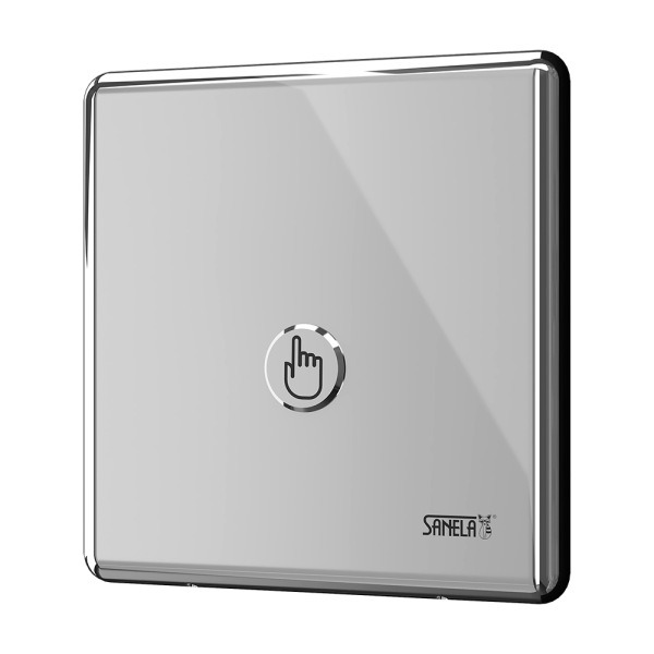 Commande de douche avec bouton piézo pour minuteurs de douche à pièces et jetons avec index N - eau prémélangée 