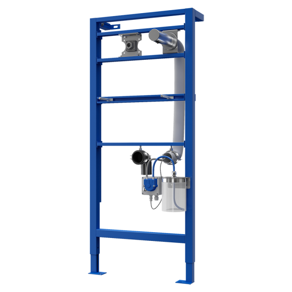 Distributeur automatique de savon mural en acier inoxydable, bidon de savon 1 l, cadre de montage SLR 24 inclus, 230 V AC