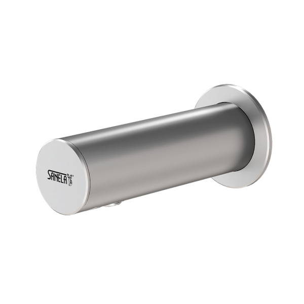 Distributeur automatique de savon mural en acier inoxydable, bidon de savon 1 l, 230 V AC